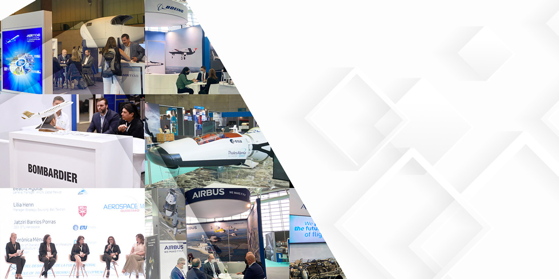 Leader dans l&rsquo;organisation<br>de rendez-vous d&rsquo;affaires<br>A&eacute;ronautique &ndash; Espace &ndash; D&eacute;fense